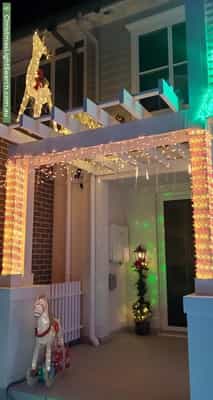 Christmas Light display at 74 Astley Road, Catherine Field