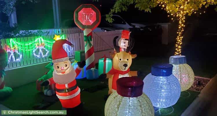 Christmas Light display at 74 Astley Road, Catherine Field