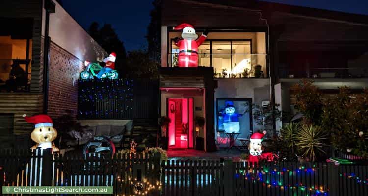 Christmas Light display at 275 Union Street, Brunswick West