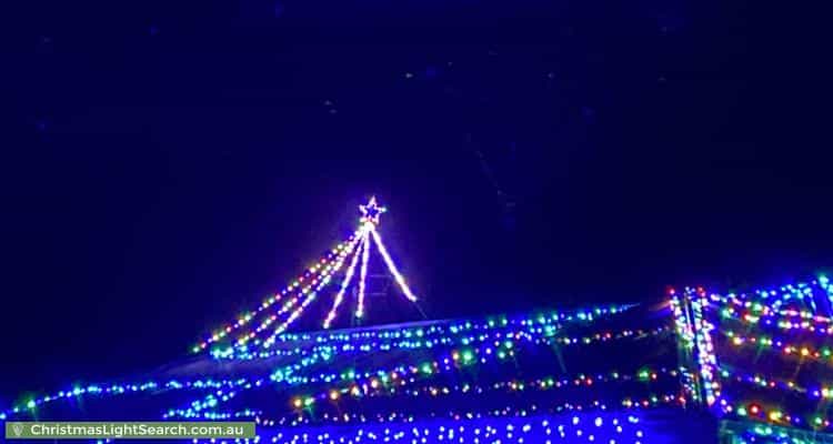 Christmas Light display at  Arcadia Avenue, Hindmarsh Island