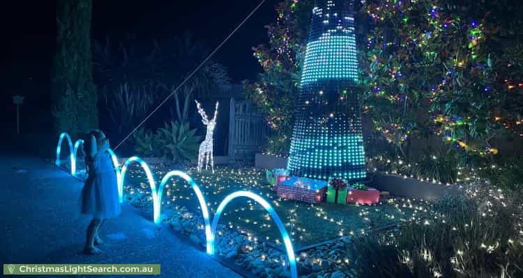 Christmas Light display at  Kitchin Road, South Morang