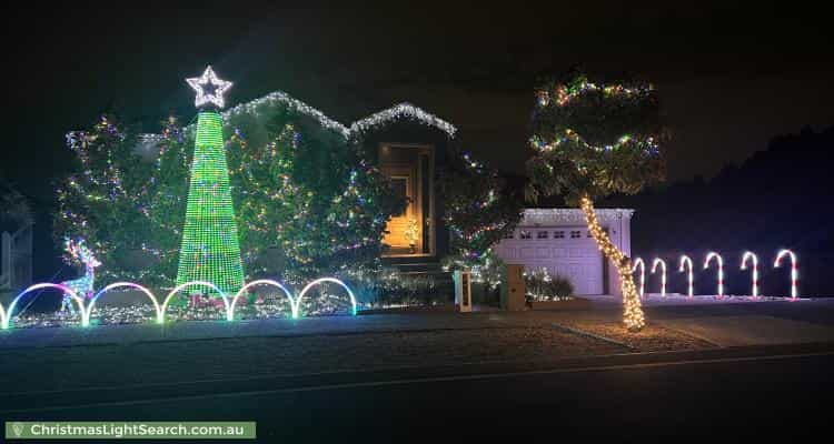 Christmas Light display at  Kitchin Road, South Morang