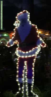 Christmas Light display at 6 Tasman Highway, St Helens