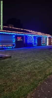 Christmas Light display at 13 Busbridge Way, Willaston