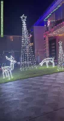 Christmas Light display at 105 Murray Farm Road, Carlingford