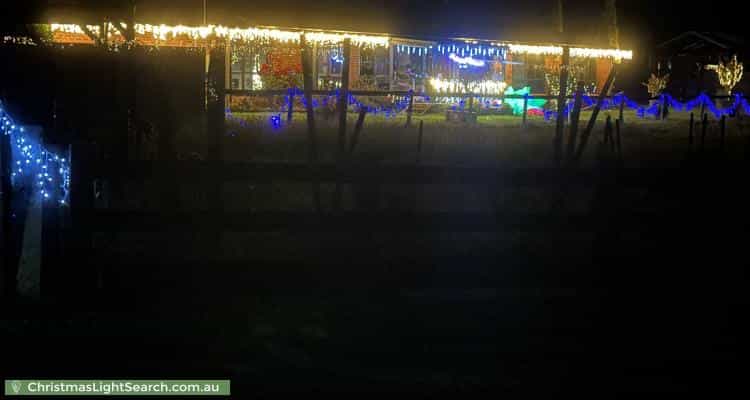 Christmas Light display at 220 Victoria Road, Pearcedale
