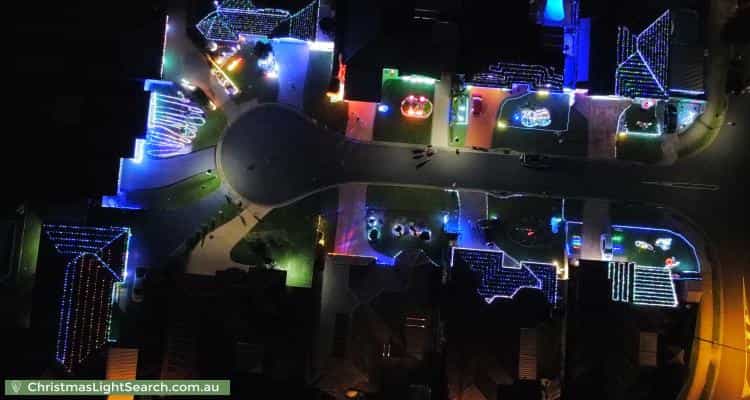 Christmas Light display at 4 Dory Close, Redland Bay
