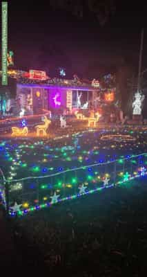 Christmas Light display at  Imperial Court, Seville Grove