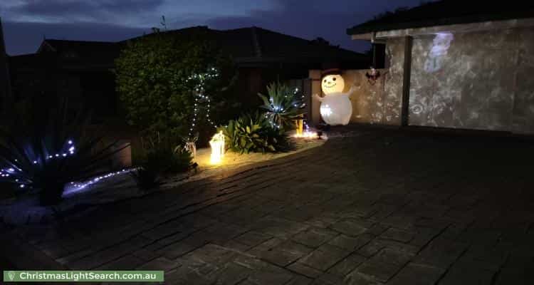 Christmas Light display at 22 Alexis Street, Hope Valley
