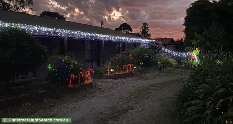Christmas Light display at 26 McLaren Flat Road, Kangarilla