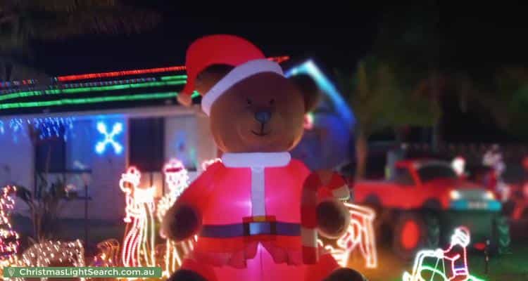 Christmas Light display at 2 Bunya Court, Narangba