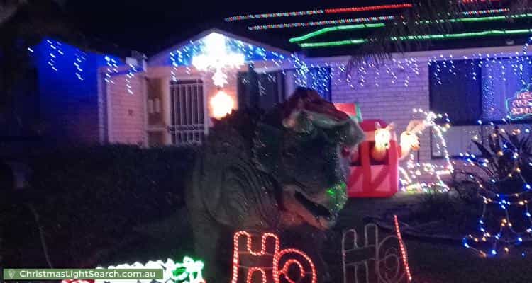 Christmas Light display at 2 Bunya Court, Narangba