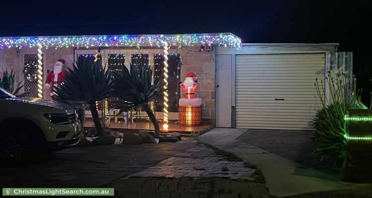 Christmas Light display at 39 Naretha Street, Holden Hill