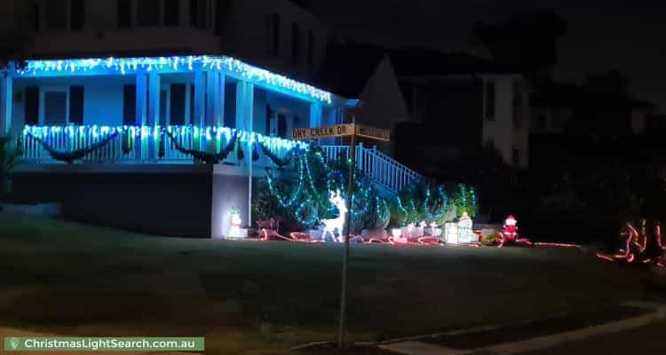 Christmas Light display at 33 Grange Avenue, Plenty