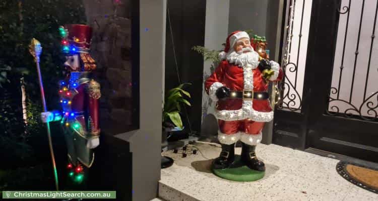Christmas Light display at 26 Plenty Views Boulevard, Plenty