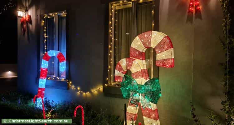 Christmas Light display at 26 Plenty Views Boulevard, Plenty