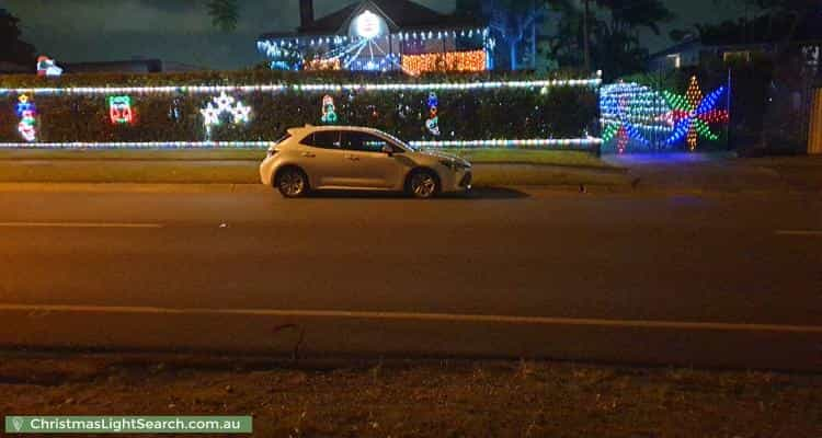 Christmas Light display at 493 Underwood Road, Rochedale South