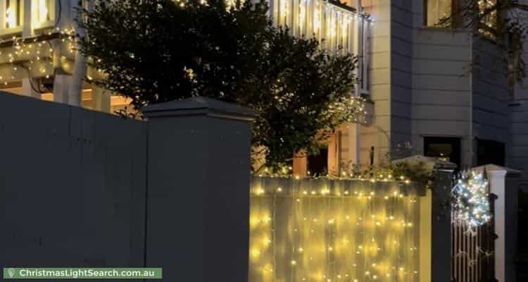 Christmas Light display at 67 Wellington Street, Petrie Terrace