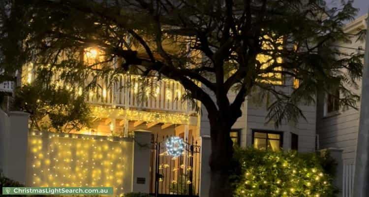 Christmas Light display at 67 Wellington Street, Petrie Terrace