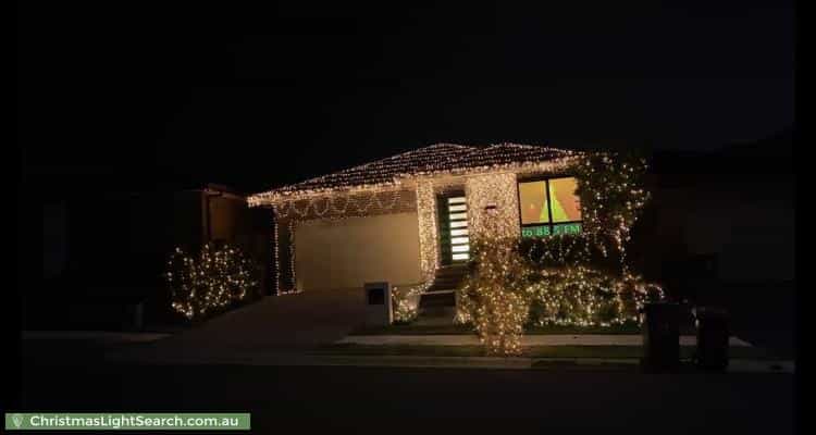Christmas Light display at 24 Epsilon Street, Box Hill