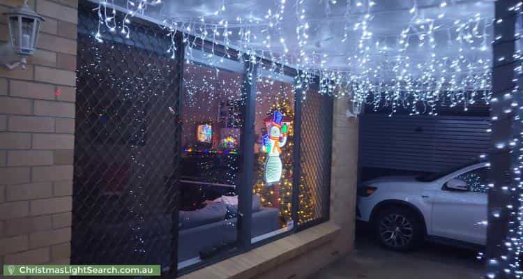 Christmas Light display at 18 Cooinda Avenue, Redwood Park