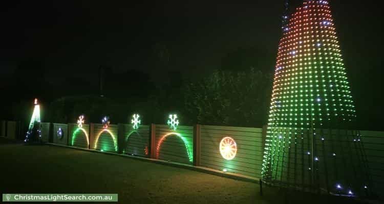 Christmas Light display at 59 Craigslea Drive, Caboolture