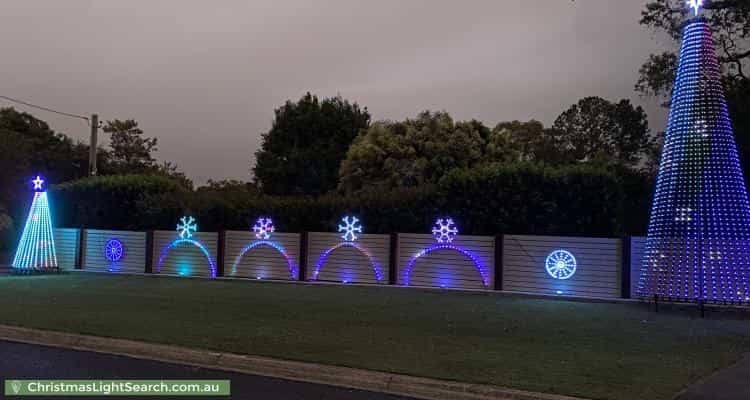 Christmas Light display at 59 Craigslea Drive, Caboolture