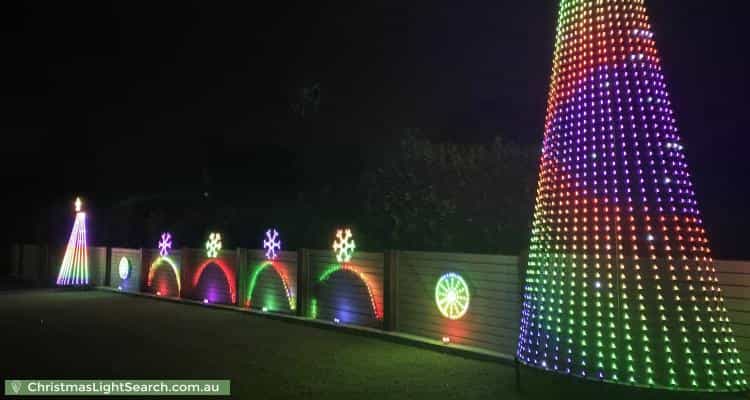 Christmas Light display at 59 Craigslea Drive, Caboolture