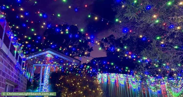 Christmas Light display at 51 Tipiloura Street, Ngunnawal