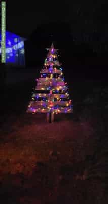 Christmas Light display at 24 Fifth Street, Orroroo