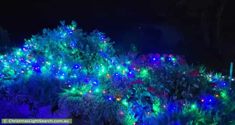 Christmas Light display at 24 Fifth Street, Orroroo