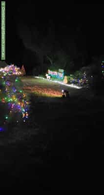 Christmas Light display at 24 Fifth Street, Orroroo