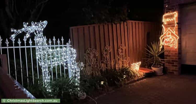 Christmas Light display at 101 Picnic Point Road, Panania