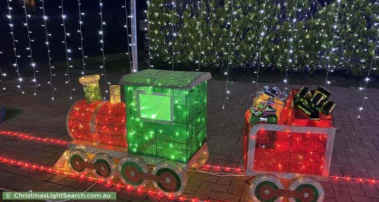 Christmas Light display at 52 Lyall Avenue, Dean Park