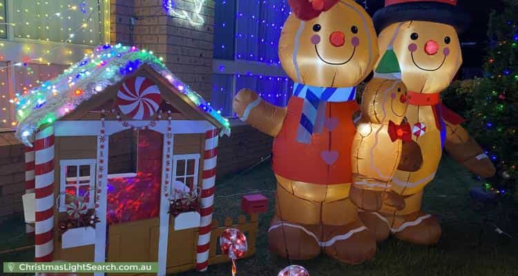 Christmas Light display at 52 Lyall Avenue, Dean Park