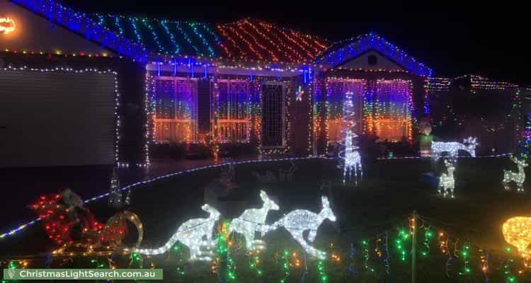 Christmas Light display at  Vaughan Court, Pakenham