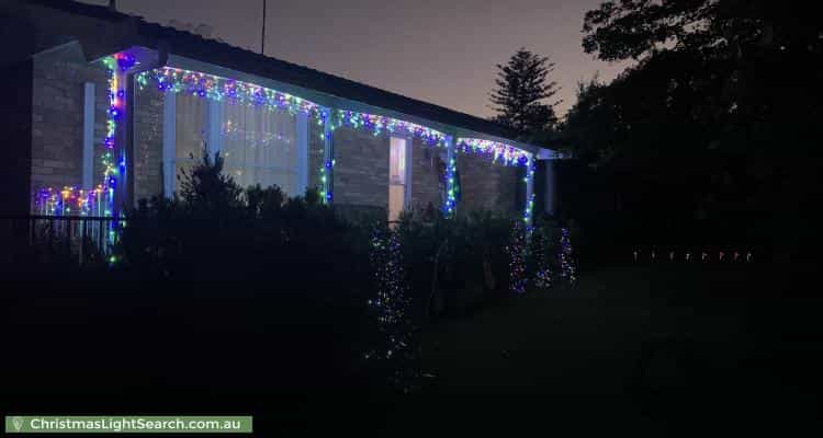 Christmas Light display at  Strabane Avenue, Killarney Heights