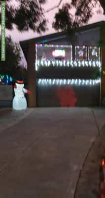 Christmas Light display at 3 Watson Street, Bacchus Marsh