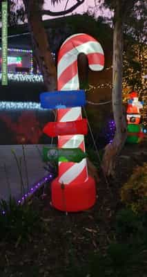 Christmas Light display at 3 Watson Street, Bacchus Marsh