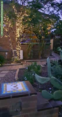 Christmas Light display at 3 Watson Street, Bacchus Marsh