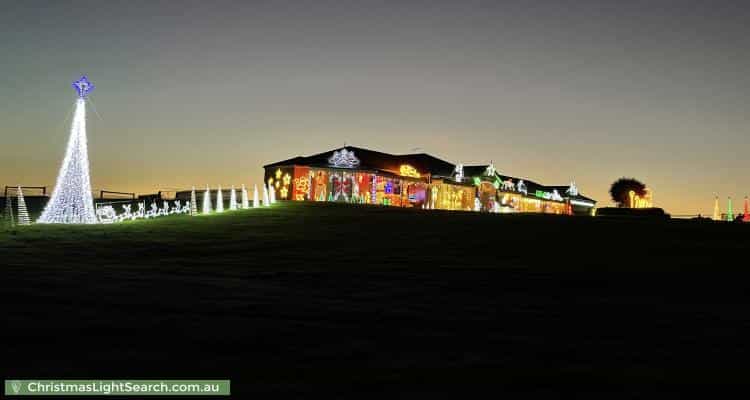 Christmas Light display at 610 North Road, Pearcedale
