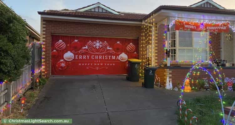 Christmas Light display at 3 Kiernan Close, Mill Park