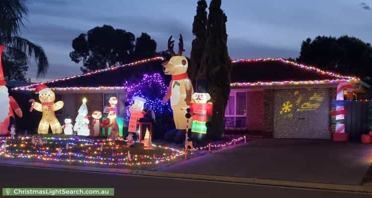 Christmas Light display at 31 Lukin Avenue, Paralowie