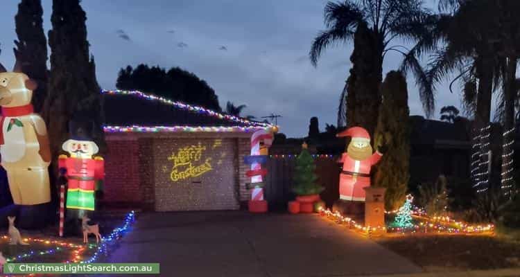Christmas Light display at 31 Lukin Avenue, Paralowie