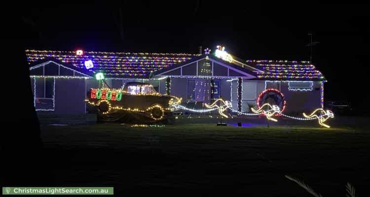 Christmas Light display at  Inkerman Road, Balaclava