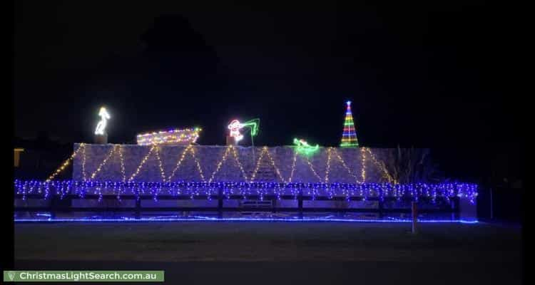 Christmas Light display at  Inkerman Road, Balaclava