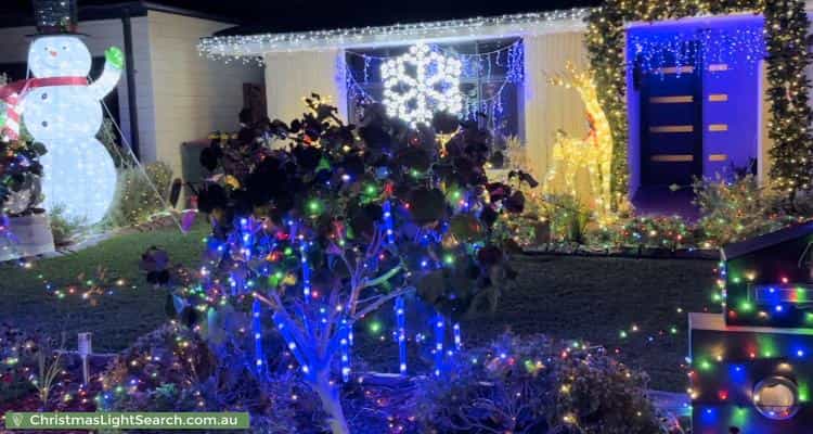 Christmas Light display at 45 Blackwood Meander, Yanchep