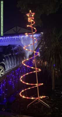 Christmas Light display at 7 View Park Circuit, Narre Warren South