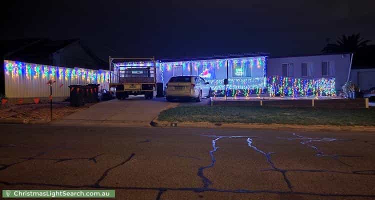 Christmas Light display at 9 Kalunga Avenue, Ingle Farm