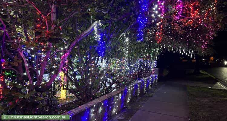 Christmas Light display at 101 Fortuna Avenue, Balwyn North